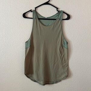 Lululemon Teal Mesh Tank Size 4